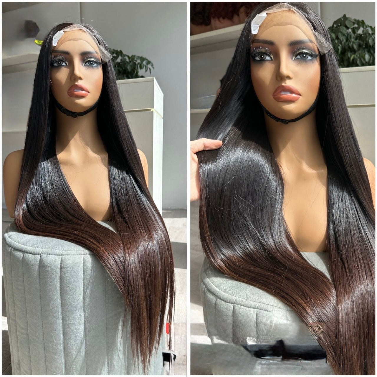 24’ Nadia Virgin Straight Wig