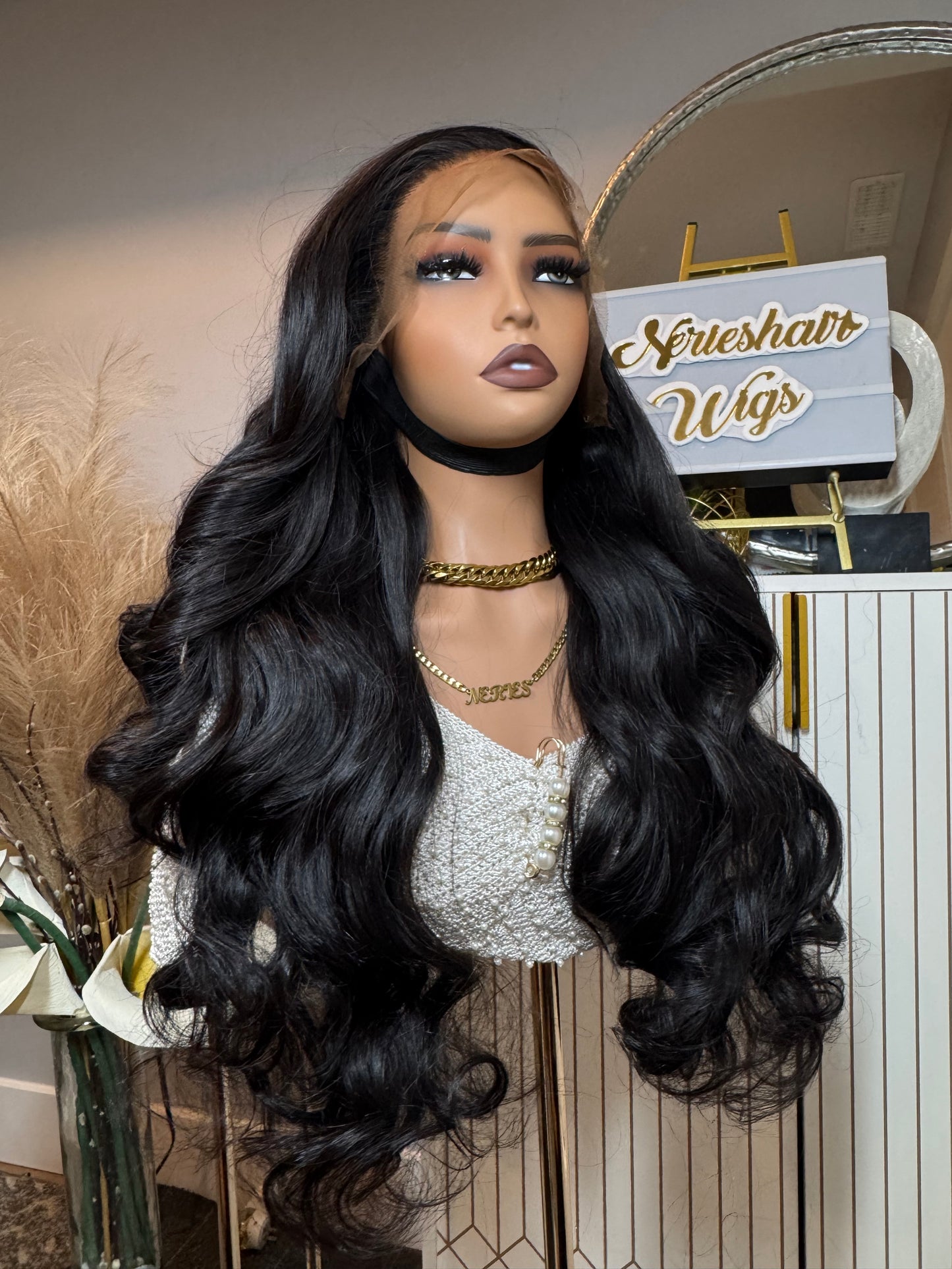 Kyla 24’ Virgin SDD Wavy Wig - 300g with 13*6 Glueless Frontal - Vietnamese Premium SDD Hair