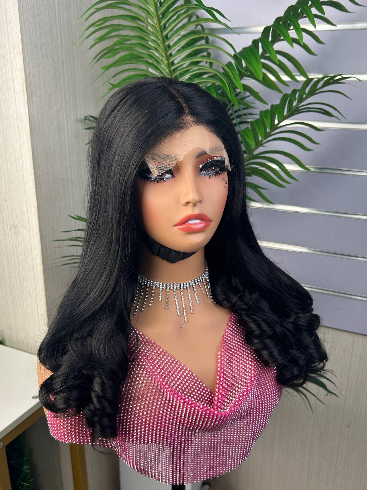 18’ Ada Remy Tip Wavy Wig - 250g with 5*5 Closure - Chinese Virgin SDD Quality - Black