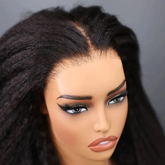 100% premium human hair

Yaki kinky straight texture for a natural look