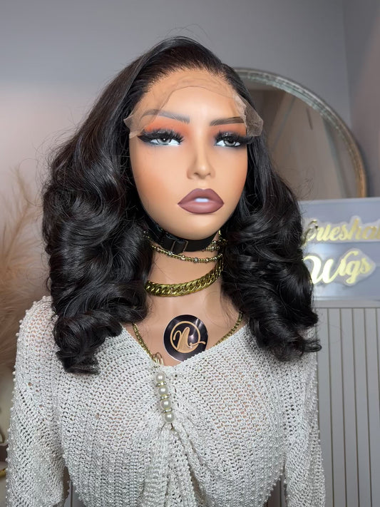 14’ Nora Premium Donor Wig - Black